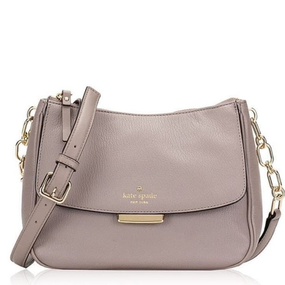 kate spade Handbags - Kate Spade Robinson Kady Leather Crossbody Purse - Grey